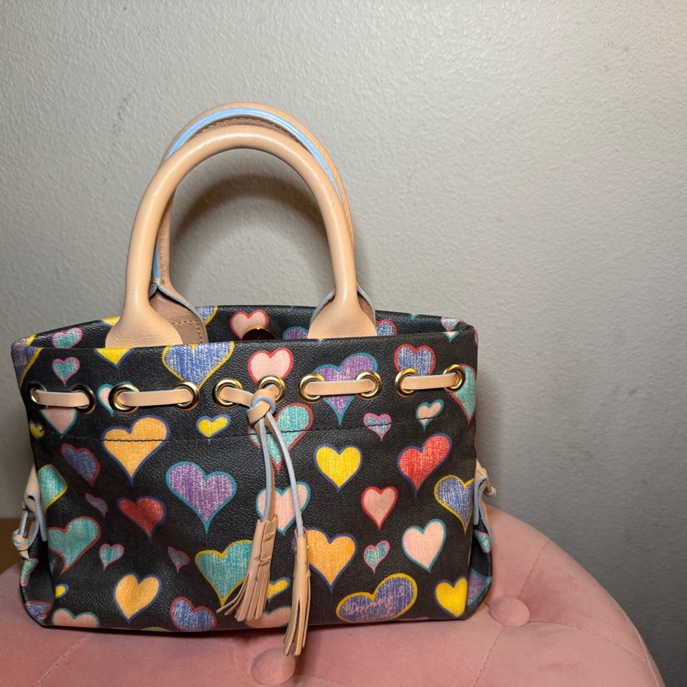 Y2K Dooney & Bourke Crayon Hearts - Picture 7 of 8